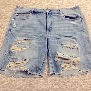 American Eagle Outfitters Tom Girl Bermuda Shorts